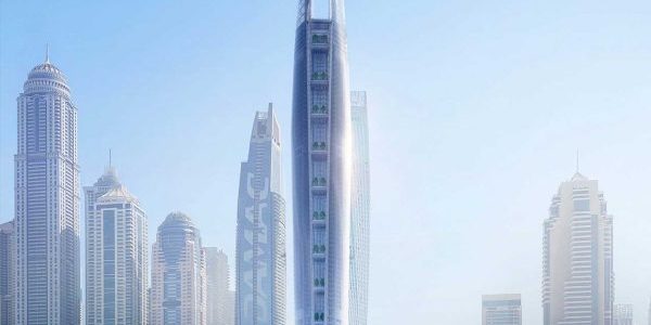 20 TKE Elevators for World's Tallest Hotel in Dubai