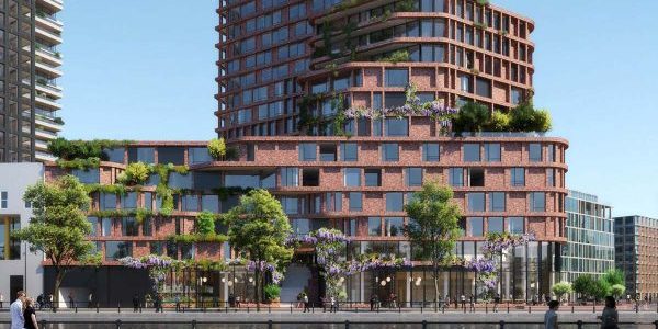 28-Story "Green" Tower in Amsterdam to Start Construction