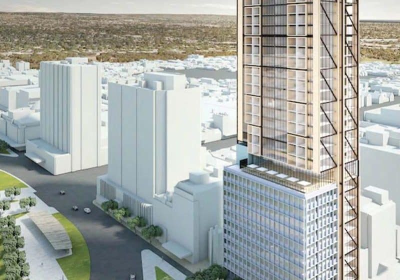 31-Story CLT, Sustainable Hotel to Take Shape in Adelaide