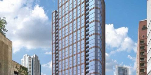 33-Story Chicago Tower Reaches Construction Milestone