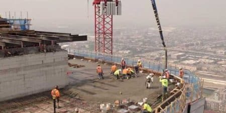 73-Story 1000M With Otis Elevators Tops Out in Chicago