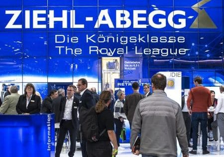 The Zeihl-Abegg stand at a past interlift; image courtesy of AFAG Messen und Ausstellungen GmbH