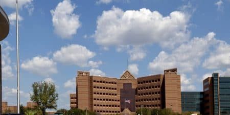 BAMC campus; image courtesy of Joint Base San Antonio 