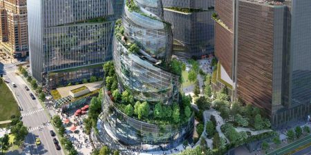 Amazon Pauses Construction on Four-Tower HQ2 Project Amazon Pauses Construction on Four-Tower HQ2 Project