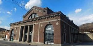 The former Pennsylvania Railroad station in Johnstown