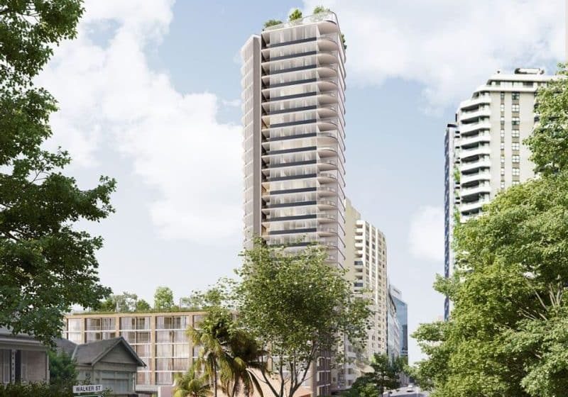 Apartment Tower Approved in North Sydney, Australia