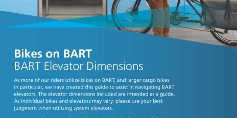 BART Creates Elevator Dimension Guide for Bike Enthusiasts