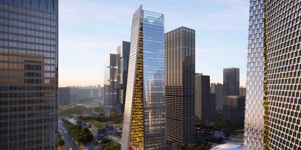 BIG Unveils Skyscrapers to Join Shenzhen "Green Belt" Development