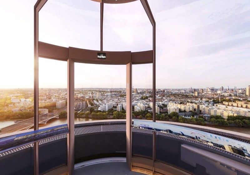 Battersea Station’s Glass Elevator to Open Next Year