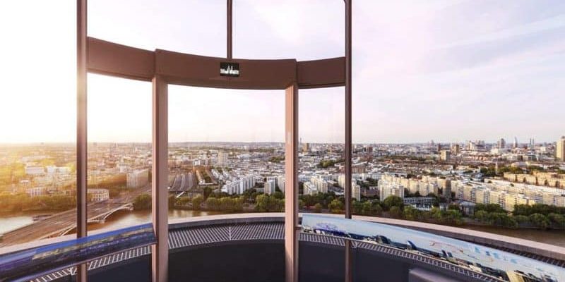 Battersea Station’s Glass Elevator to Open Next Year