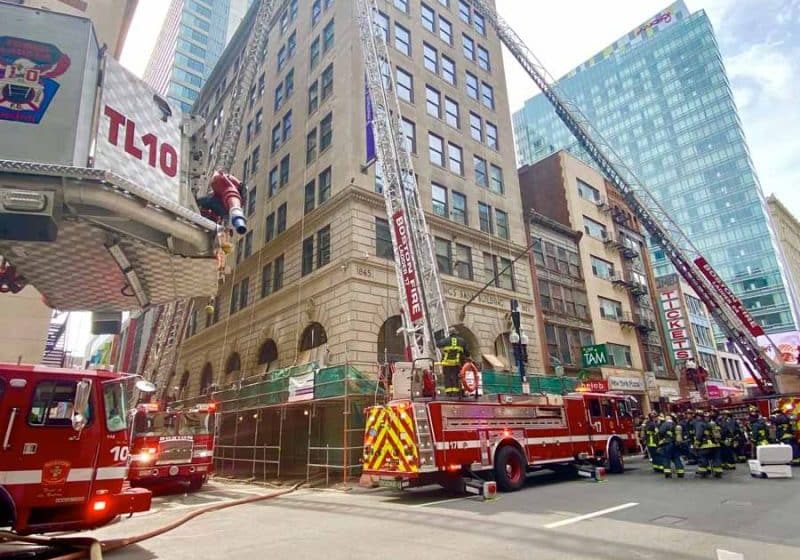 Boston Fire Department Responds to Elevator Room Fire