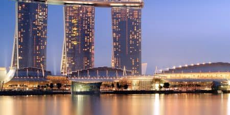 The FLC will host a meet and greet at Marina Bay Sands in Singapore; photo by Someformofhuman for Wikipedia. 