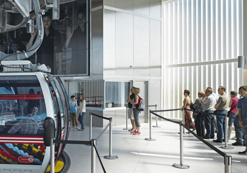 An APM at Emirates Air Line in London