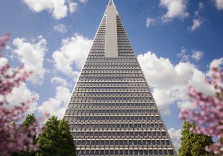 Ceremony Held For Transamerica Pyramid Renovation