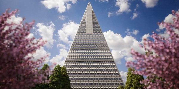 Ceremony Held For Transamerica Pyramid Renovation