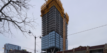 160 North Morgan Street; photo by Jack Crawford for Chicago YIMBY