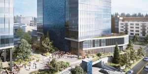 Construction Launches on Amazon's Bellevue 600 Tower