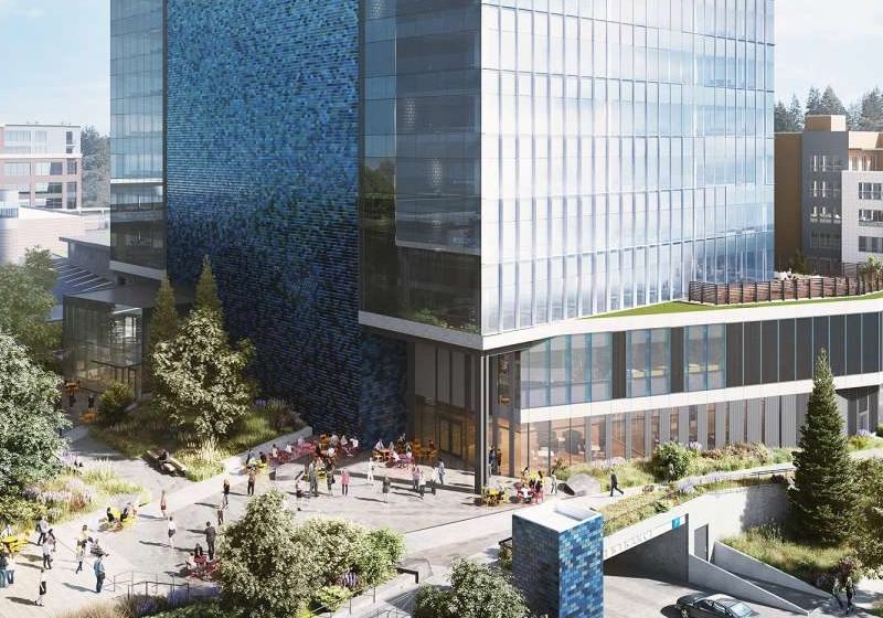 Construction Launches on Amazon's Bellevue 600 Tower