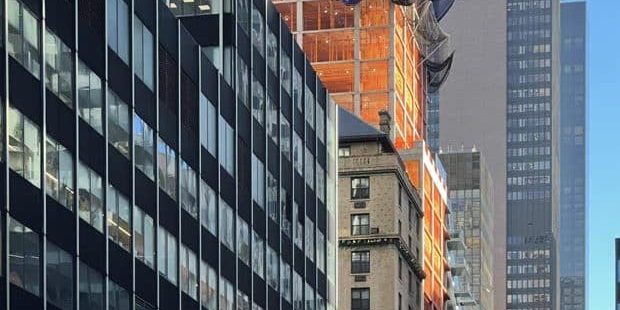 Construction Of NYC Residential Tower Passes Halfway Mark