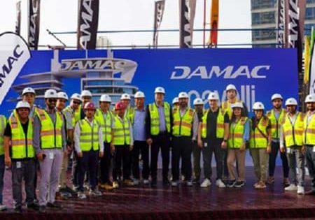 DAMAC's 71-Story Cavalli Tower Marks Major Milestone in Dubai