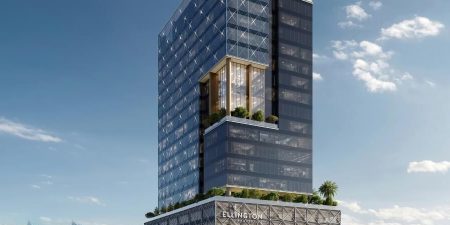DUBAI DEVELOPER ANNOUNCES FIRST COMMERCIAL PROJECT Eaton Square in MBR City; image courtesy of Ellington Properties