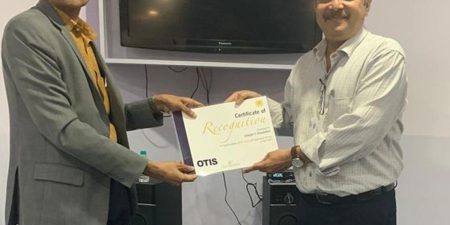 Dandekar Recognized for 35 Years With Otis Dandekar Recognized for 35 Years With Otis