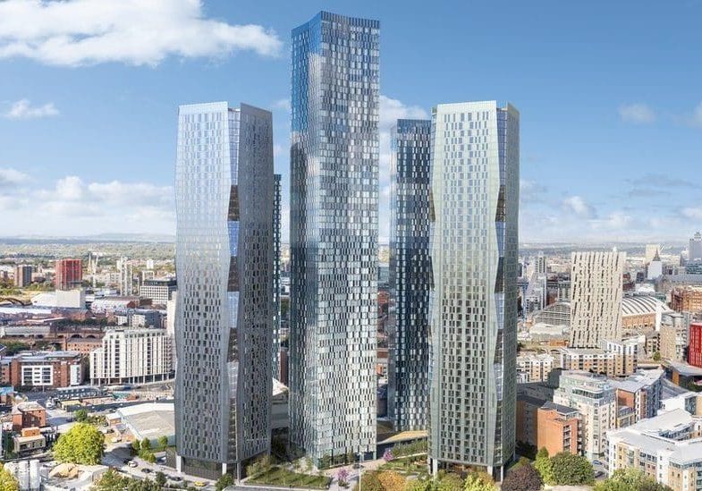 Developer Plans Twin Residential Towers In Manchester, U.K.