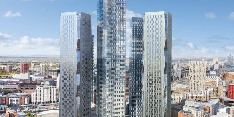 Developer Plans Twin Residential Towers In Manchester, U.K.