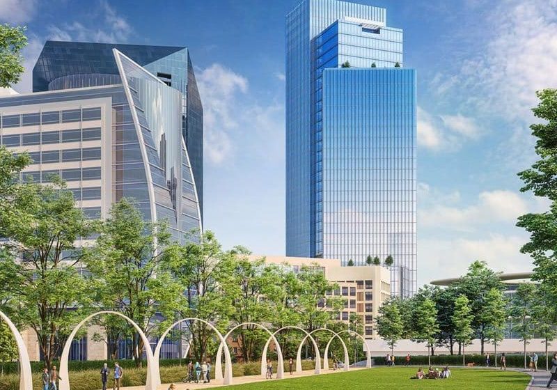 Downtown Dallas Office Skyscraper Tallest Since 1980