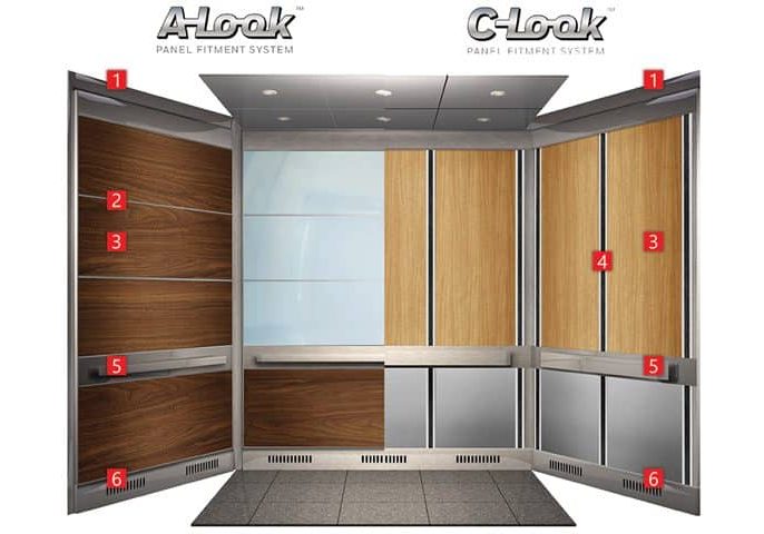 ECR Custom Elevator Interiors