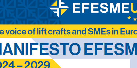 EFESME PRESENTS MANIFESTO FOR THE EUROPEAN ELECTION