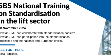 EFESME SBS TRAINING ON STANDARDIZATION IN THE LIFT SECTOR