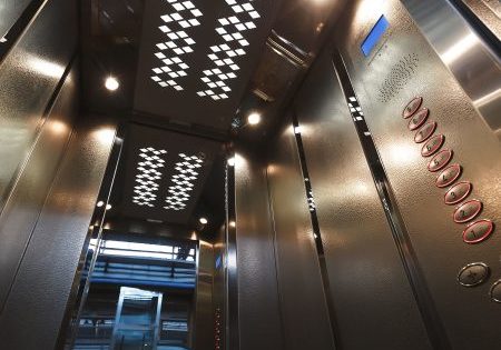 Example of Mogilevliftmash elevator interior; image courtesy of Mogilevliftmash
