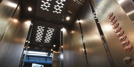 Example of Mogilevliftmash elevator interior; image courtesy of Mogilevliftmash