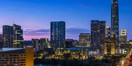 The venue is the Hyatt Regency Austin; image courtesy of Hyatt. 