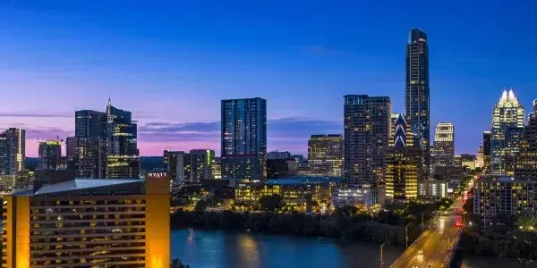 The venue is the Hyatt Regency Austin; image courtesy of Hyatt. 