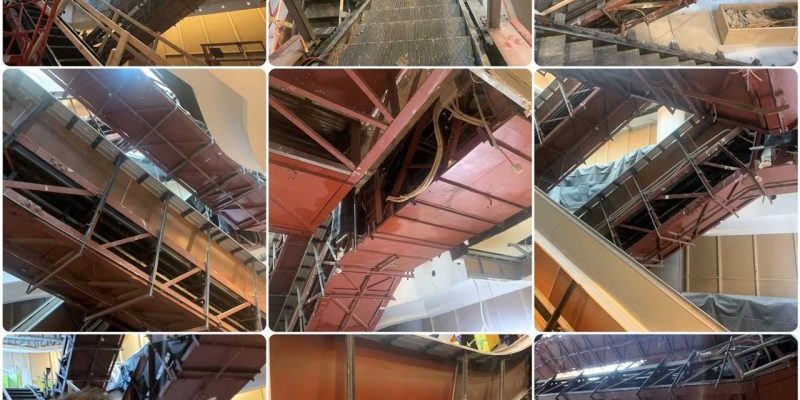 Escalator Modernization Underway at Australian Department Store Escalator Modernization Underway at Australian Department Store