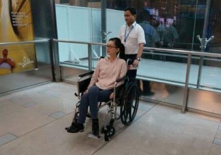 Fujitec is helping conduct research on elevators from the perspective of wheelchair users; image courtesy of WheeLog.