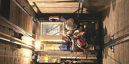 Firefighters Use Rope Rescue in NJ Elevator Entrapment