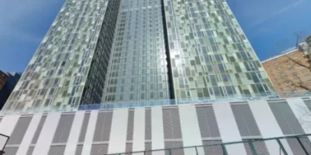 G-TECH ELEVATORS FOR NEW HARLEM RESIDENTIAL TOWER 1440 Amsterdam Avenue joins the Harlem neighborhood; image courtesy of Cyclomedia.