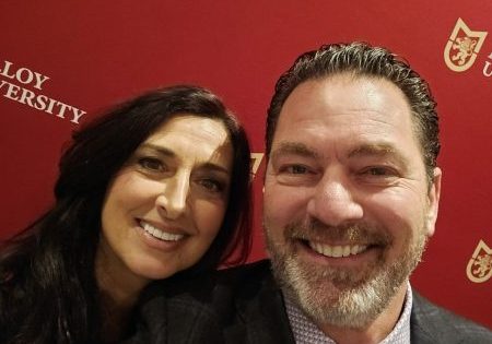 Nadine and Don Gelestino at Molloy University's Annual Gala; image courtesy of Don Gelestino