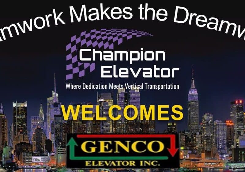 GENCO Maintenance Operations Merged Into Champion