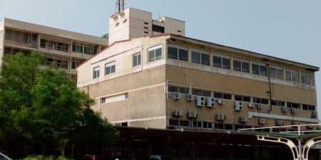 Korle-Bu Teaching Hospital; photo by Fquasie for Wikipedia