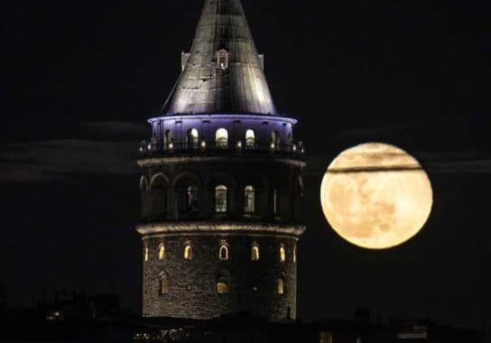 Galata Tower Rises With a Unique Digital Showcase