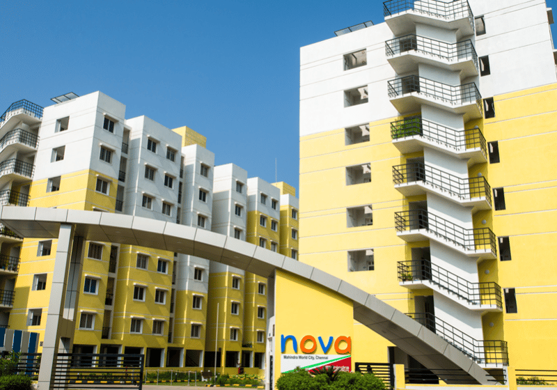 The IGBC Gold Nova residences at Mahindra World City in Chennai