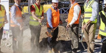 Groundbreaking Held for Schindler Lifts Australia's New Alexandria Head Office