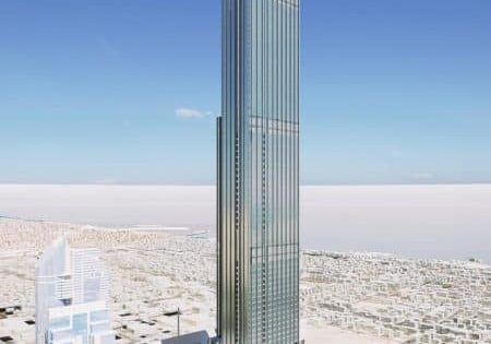 Burj Azizi; image courtesy of Tizian H. G. Raab/Azizi Developments