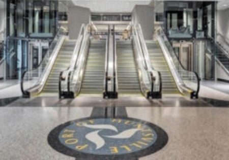 The renovation features new escalators and more; image courtesy of Robins & Morton. 