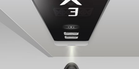 Hyundai Elevator’s “Smart Hall Button”; image courtesy of Hyundai Elevator