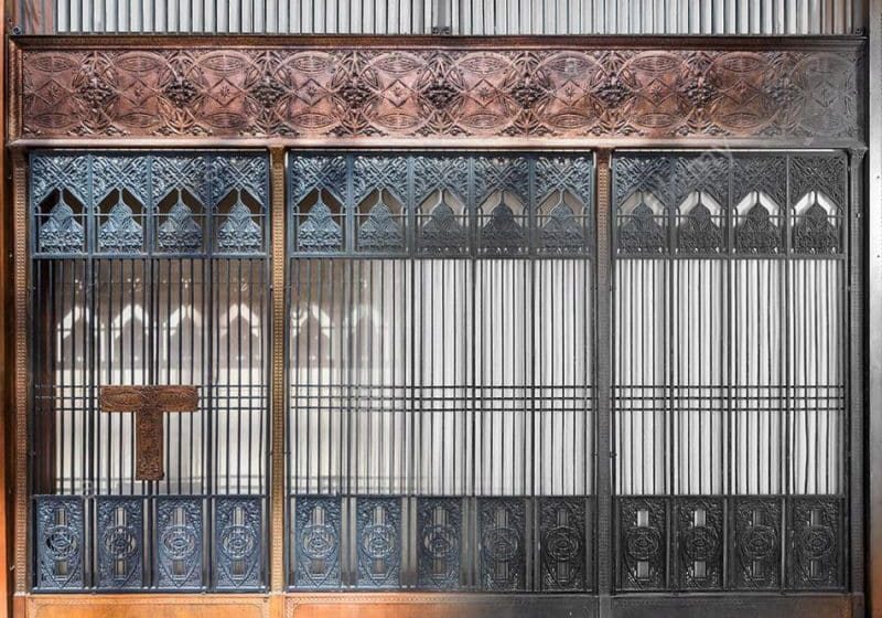 Historic Chicago Stock Exchange Elevator Enclosures